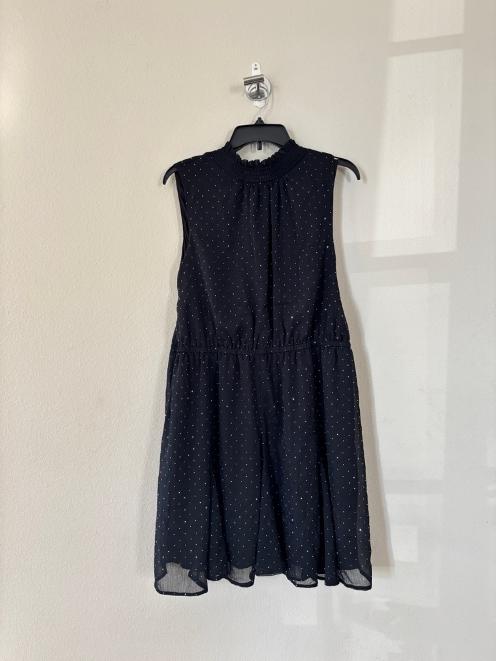 Nine West Black Dress with rhinestones
